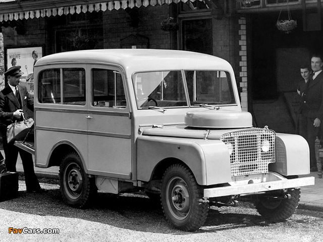 Photos of Land Rover Series I 80 Tickford Station Wagon 1948–54 (640 x 480)