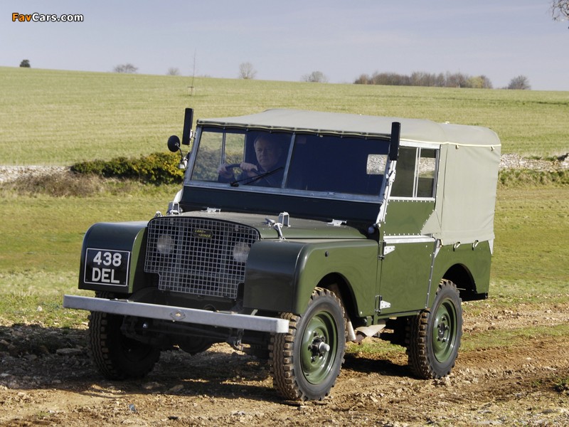 Photos of Land Rover Series I 80 Soft Top 1948–54 (800 x 600)