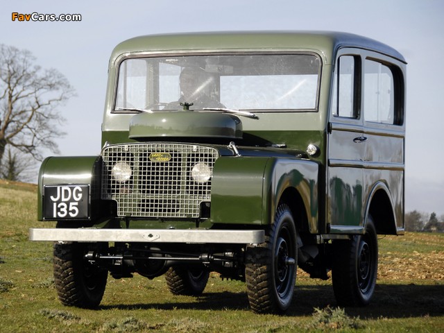 Pictures of Land Rover Series I 80 Tickford Station Wagon 1948–54 (640 x 480)