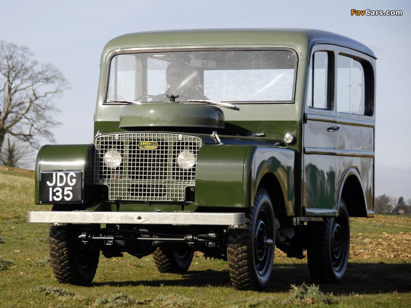 Pictures of Land Rover Series I 80 Tickford Station Wagon 1948–54 (800 x 600)