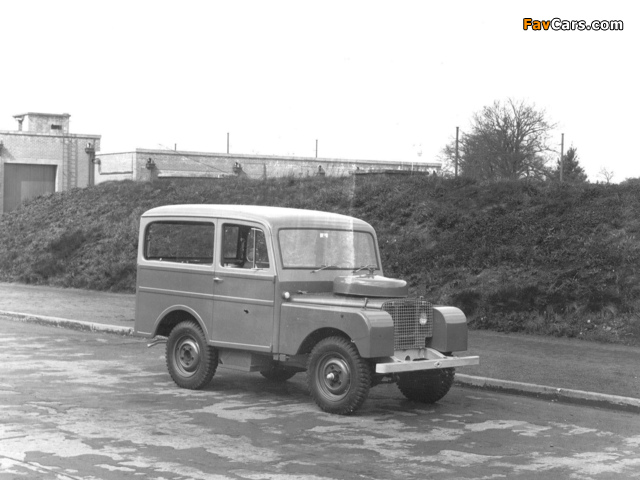 Land Rover Series I 80 Tickford Station Wagon 1948–54 wallpapers (640 x 480)