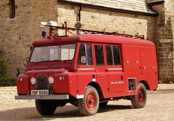 Land Rover Series IIA Forward Control Fire Service 1966 wallpapers