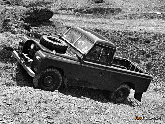 Land Rover Series II 109 Pickup 1958–61 wallpapers (640 x 480)