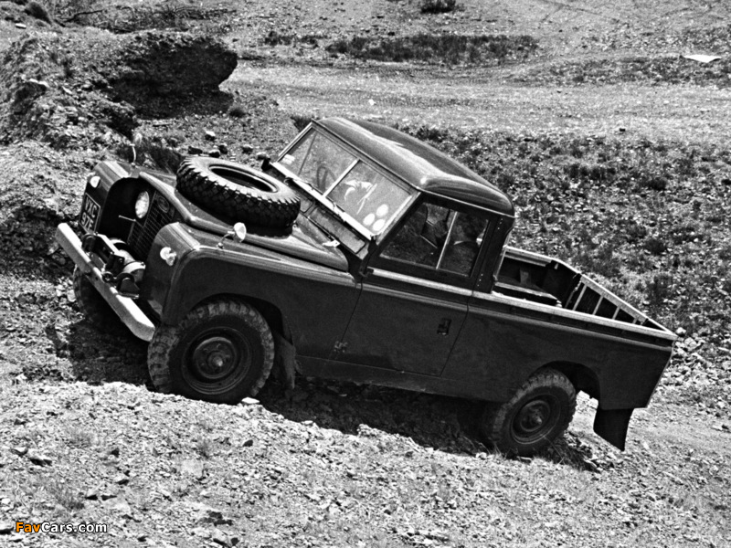 Land Rover Series II 109 Pickup 1958–61 wallpapers (800 x 600)