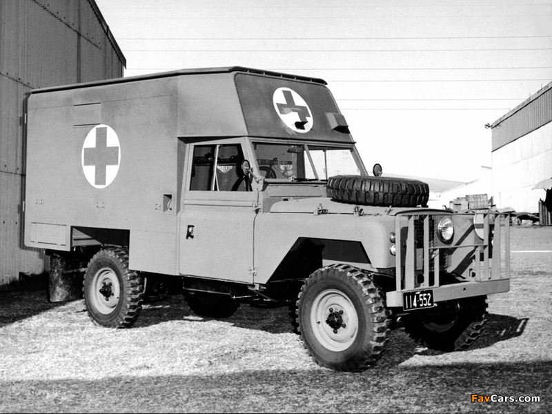 Land Rover Series IIA 109 GS Ambulance 1963–67 images (800 x 600)