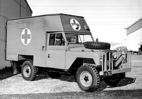 Land Rover Series IIA 109 GS Ambulance 1963–67 images