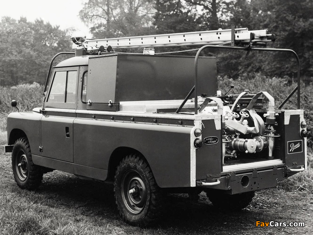 Photos of Land Rover Series II 109 Pumper 1958 (640 x 480)