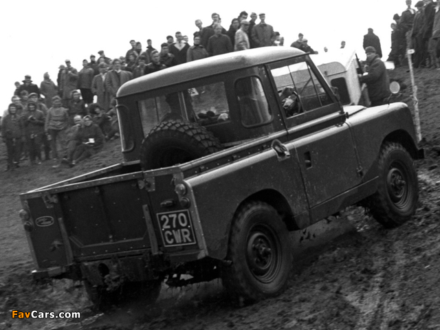 Pictures of Land Rover Series II 88 Pickup 1958–61 (640 x 480)