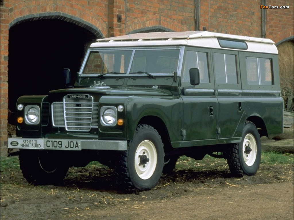 Land Rover Series III 109 1971–79 wallpapers (1024 x 768)
