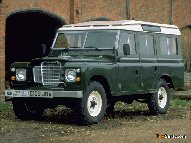 Land Rover Series III 109 1971–79 wallpapers (640 x 480)