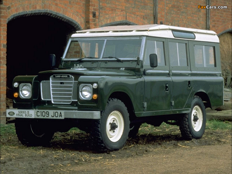 Land Rover Series III 109 1971–79 wallpapers (800 x 600)