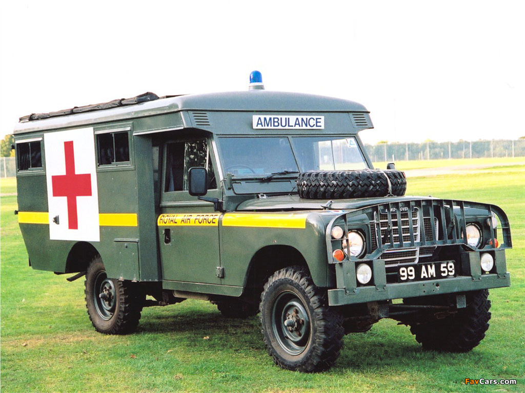 Land Rover Series III 109 Ambulance images (1024 x 768)