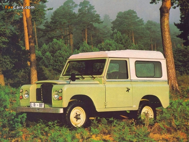 Land Rover Santana 88 Normal 1974–83 photos (640 x 480)