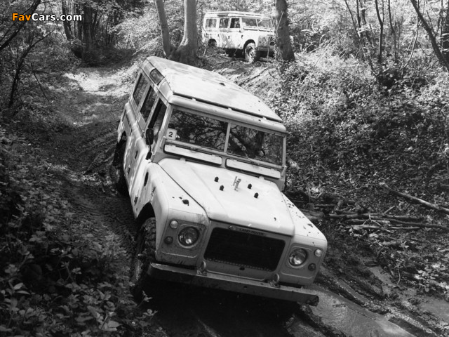 Land Rover Series III 109 Stage 1 1979–85 images (640 x 480)