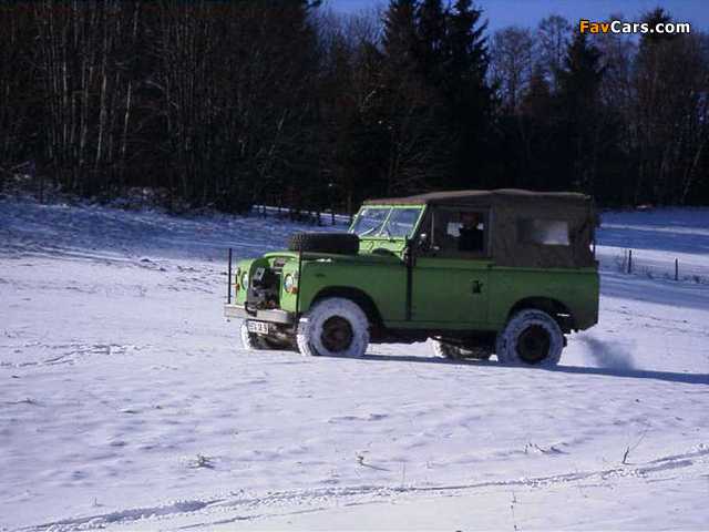 Pictures of Land Rover Series III 88 1971–85 (640 x 480)