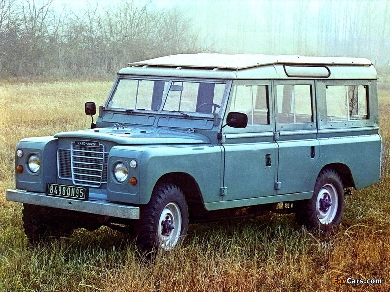 Pictures of Land Rover Series III 109 1971–79 (800 x 600)