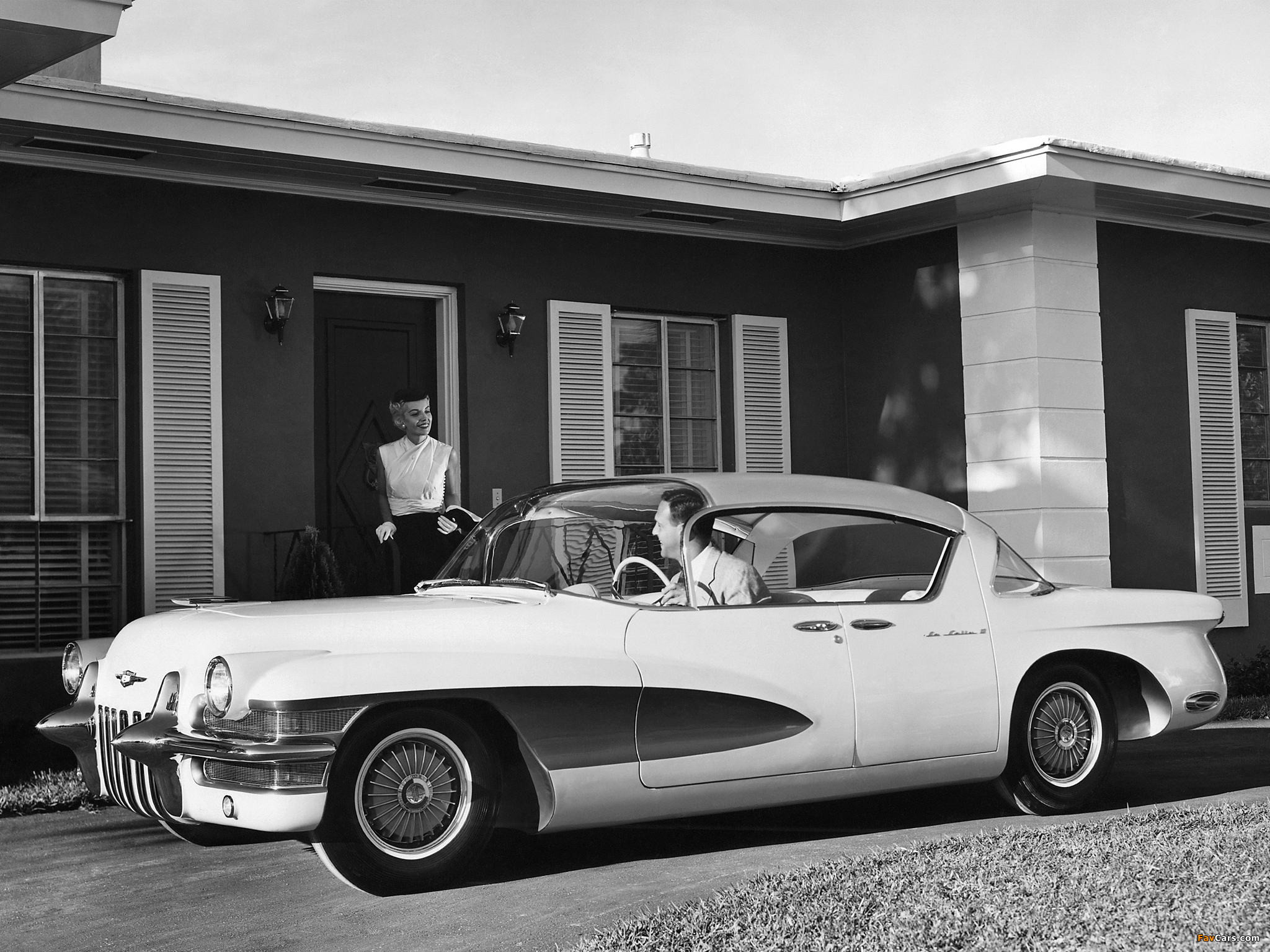 Cadillac LaSalle II Sedan Concept Car 1955 pictures (2048 x 1536)