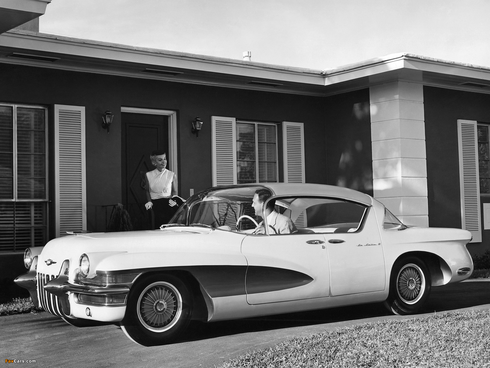 Cadillac LaSalle II Sedan Concept Car 1955 pictures (1600 x 1200)