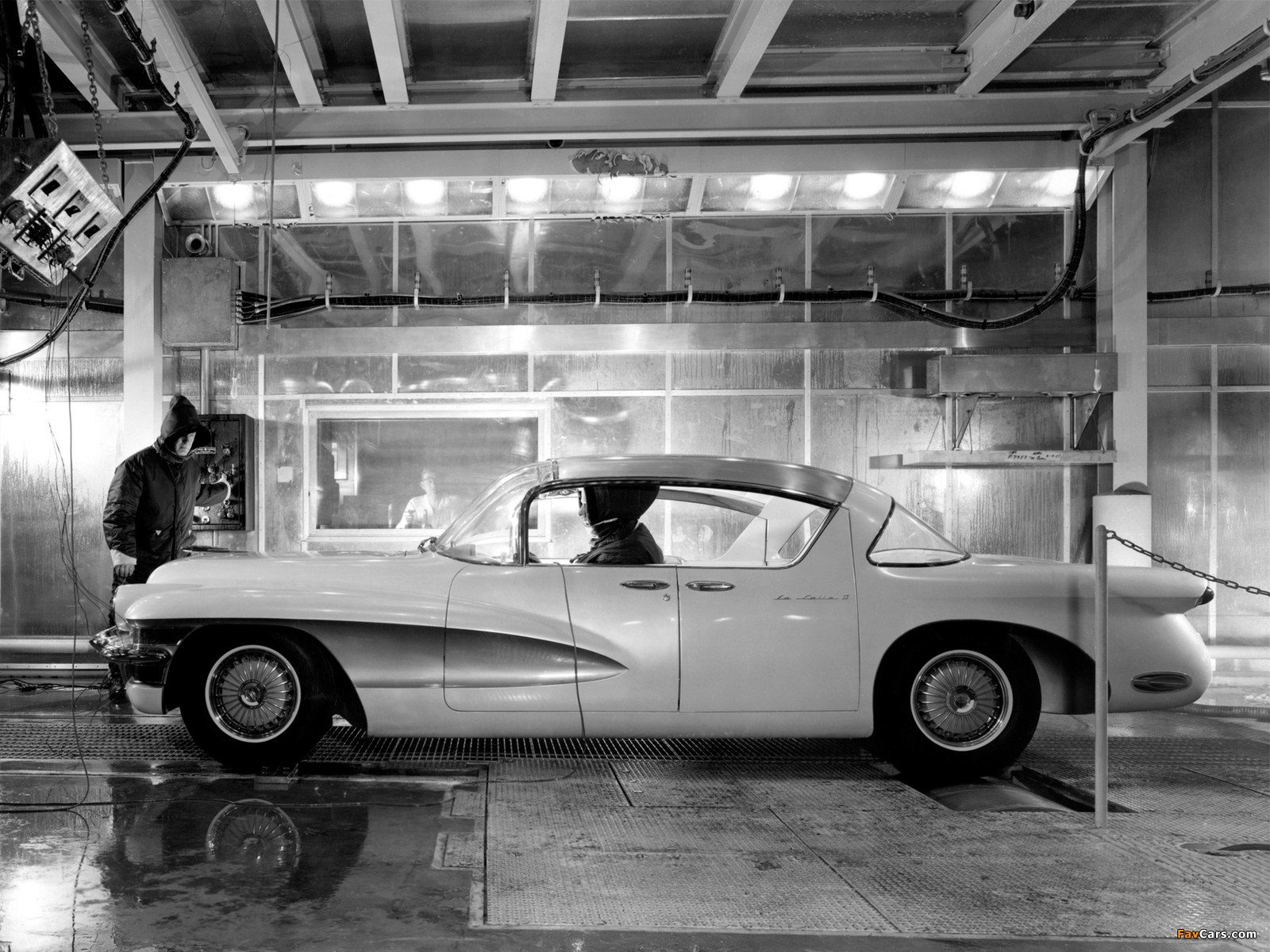 Cadillac LaSalle II Sedan Concept Car 1955 wallpapers (1600 x 1200)