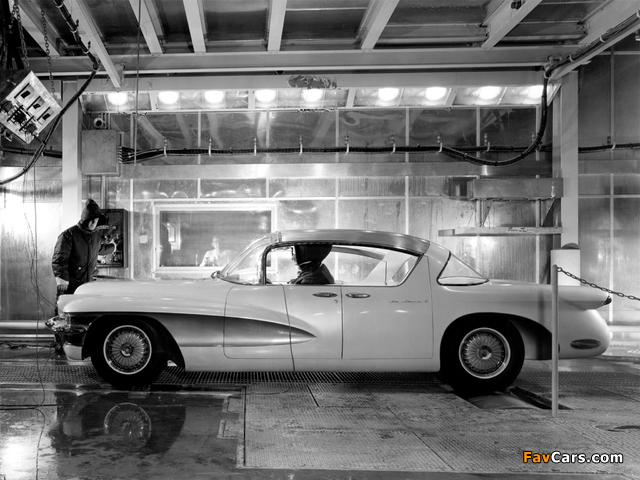 Cadillac LaSalle II Sedan Concept Car 1955 wallpapers (640 x 480)