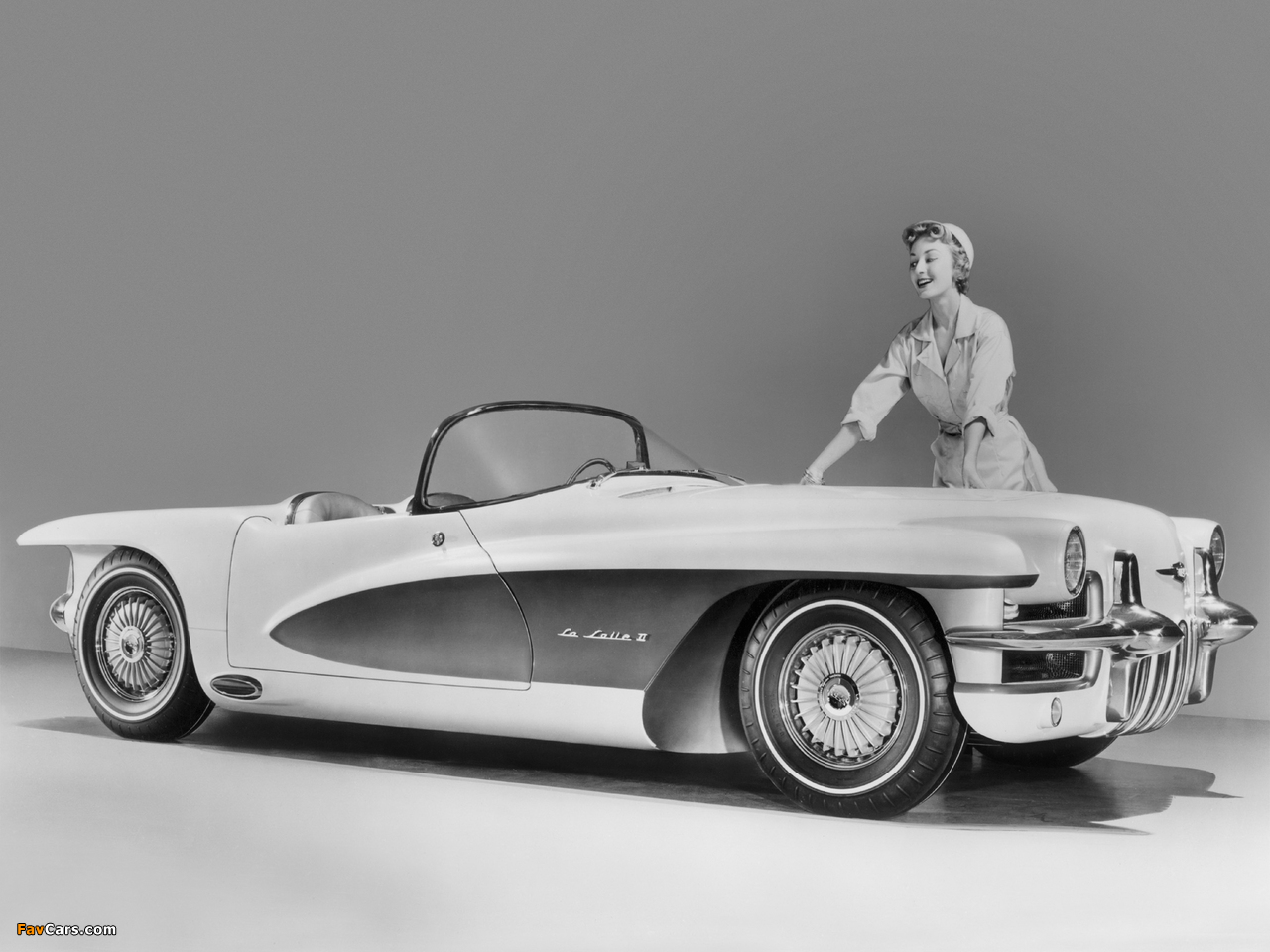 Photos of Cadillac LaSalle II Convertible Concept Car 1955 (1280 x 960)