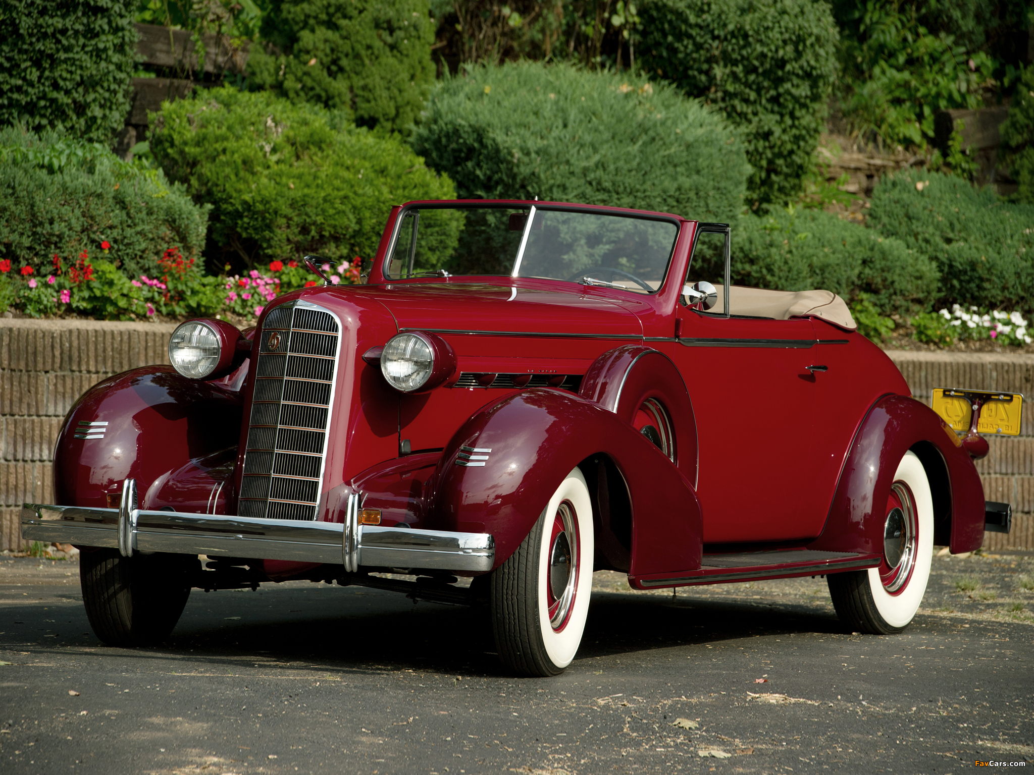 Photos of LaSalle Convertible Coupe (36-5067) 1936 (2048 x 1536)