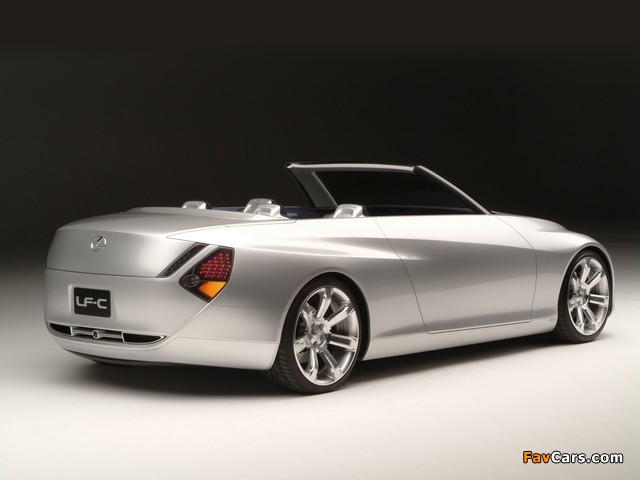 Images of Lexus LF-C Concept 2004 (640 x 480)