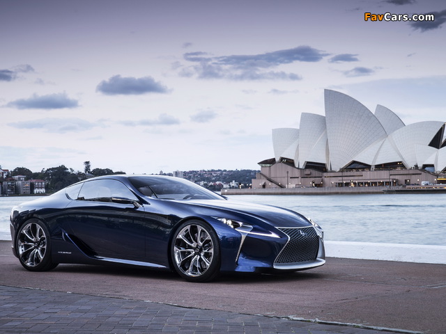 Images of Lexus LF-LC Blue Concept 2012 (640 x 480)