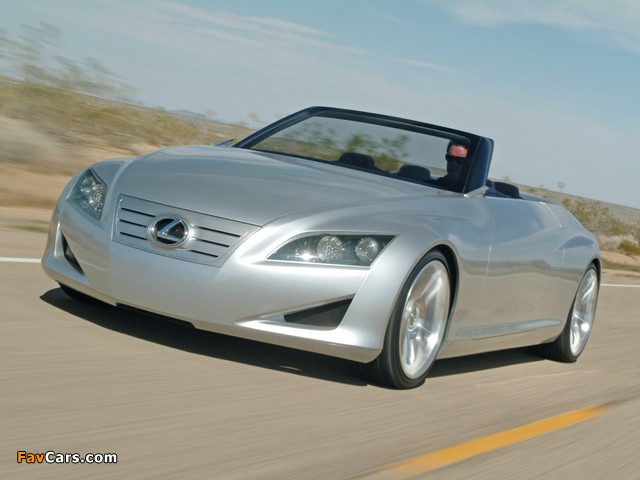 Lexus LF-C Concept 2004 images (640 x 480)