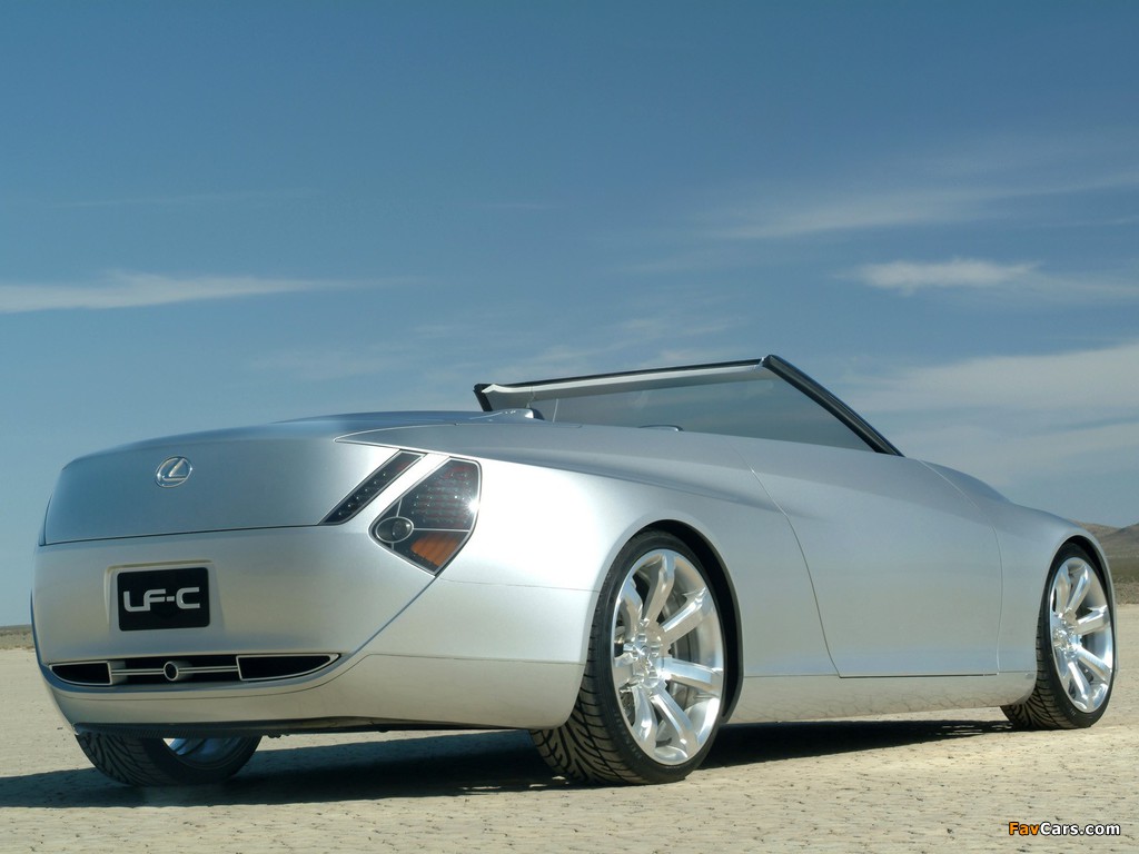 Lexus LF-C Concept 2004 pictures (1024 x 768)