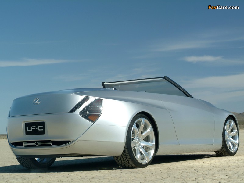 Lexus LF-C Concept 2004 pictures (800 x 600)