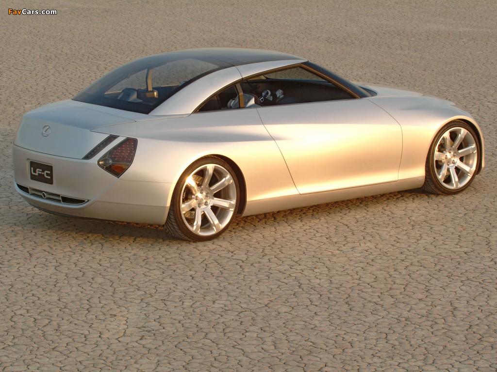 Lexus LF-C Concept 2004 pictures (1024 x 768)