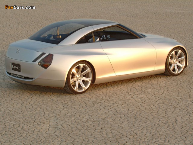 Lexus LF-C Concept 2004 pictures (640 x 480)