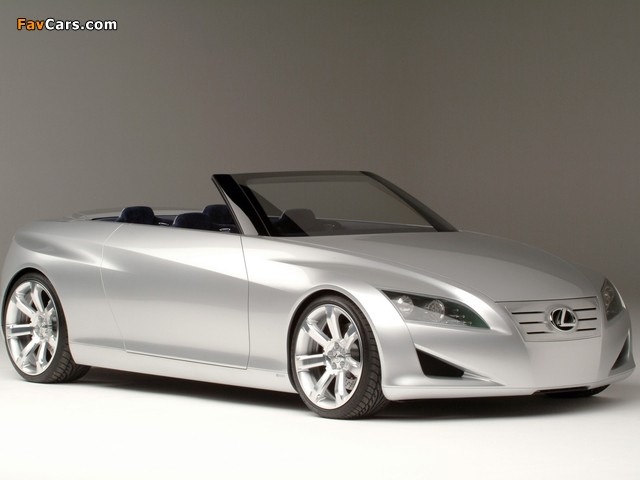 Lexus LF-C Concept 2004 wallpapers (640 x 480)