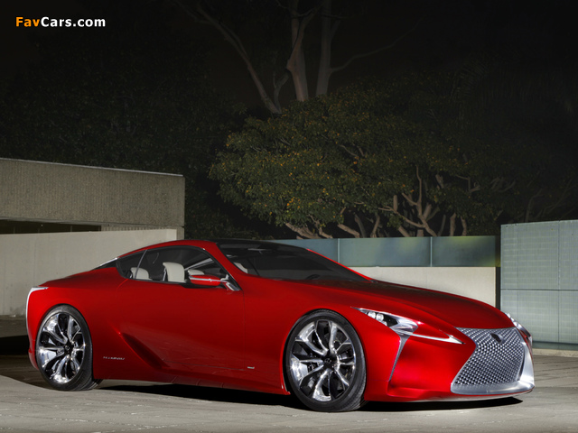 Lexus LF-LC Concept 2012 images (640 x 480)