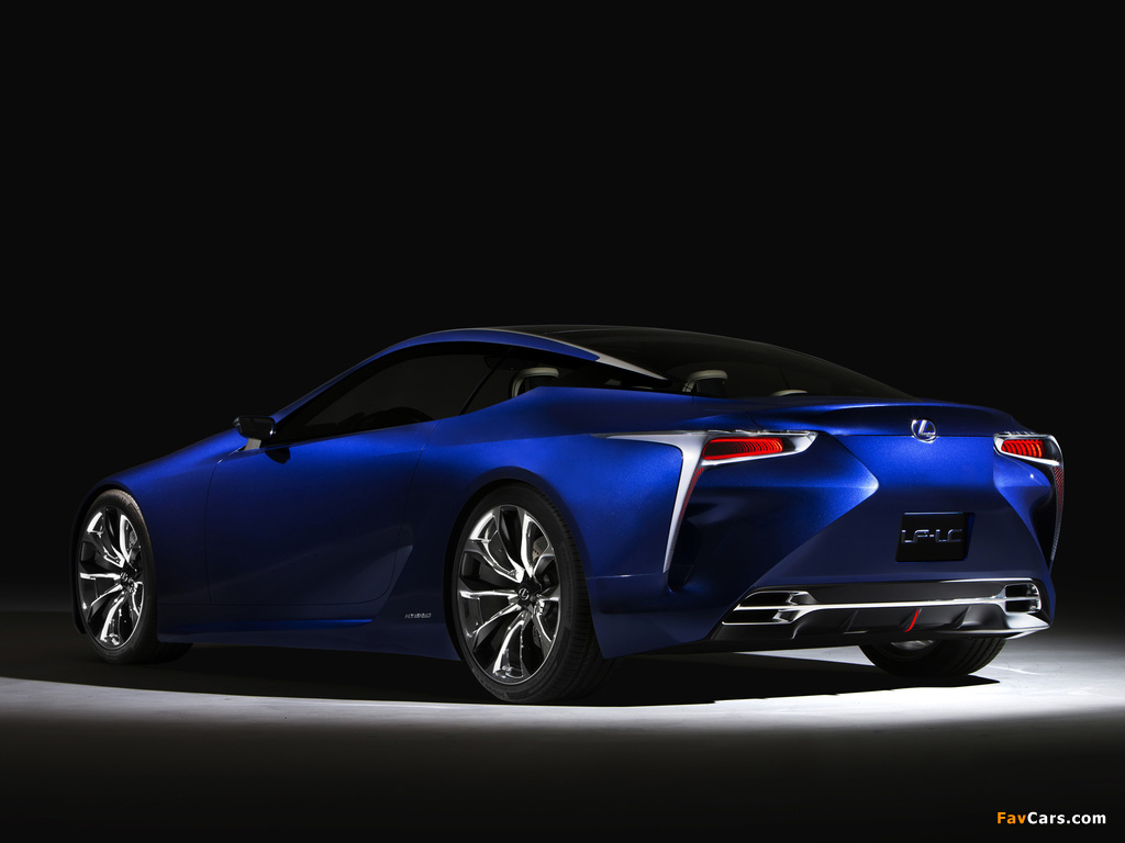 Lexus LF-LC Blue Concept 2012 images (1024 x 768)