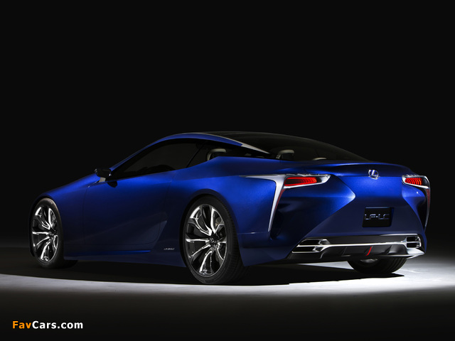 Lexus LF-LC Blue Concept 2012 images (640 x 480)