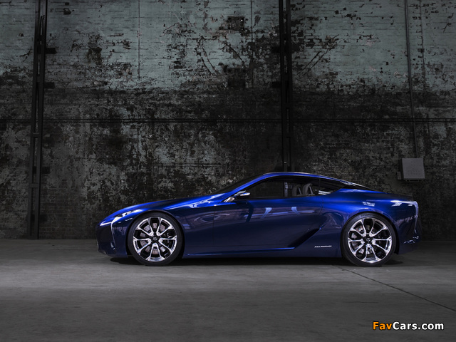 Lexus LF-LC Blue Concept 2012 photos (640 x 480)