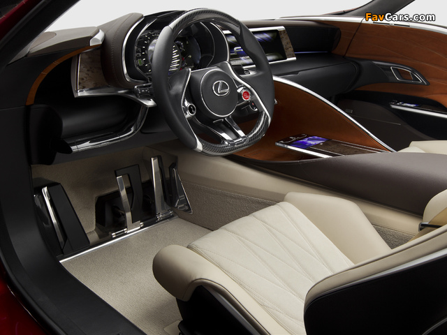 Lexus LF-LC Concept 2012 photos (640 x 480)