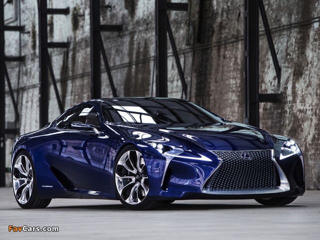 Lexus LF-LC Blue Concept 2012 pictures (640 x 480)