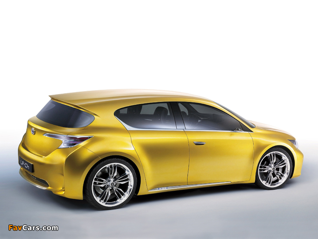 Photos of Lexus LF-Ch Compact Concept 2009 (640 x 480)