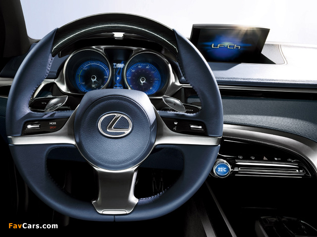 Lexus LF-Ch Compact Concept 2009 wallpapers (640 x 480)