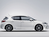 Images of Lexus CT 200h EU-spec 2010–14