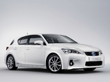 Images of Lexus CT 200h EU-spec 2010–14