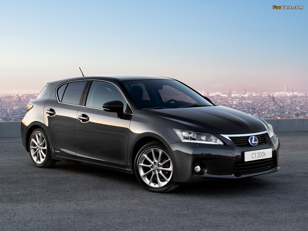 Images of Lexus CT 200h EU-spec 2010–14 (1024 x 768)