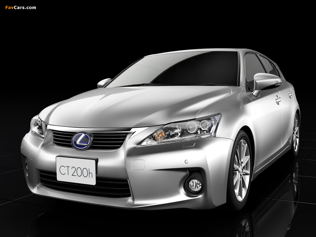 Images of Lexus CT 200h JP-spec 2010–14 (1024 x 768)