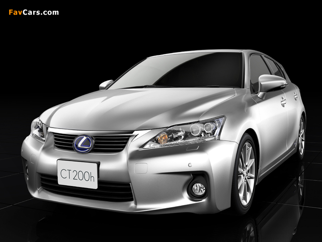 Images of Lexus CT 200h JP-spec 2010–14 (640 x 480)