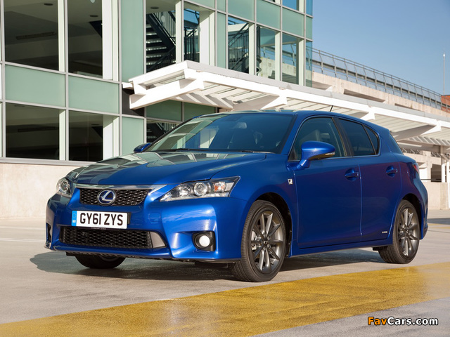 Images of Lexus CT 200h F-Sport UK-spec 2011–14 (640 x 480)