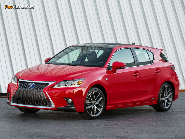 Images of Lexus CT 200h F-Sport 2014 (640 x 480)