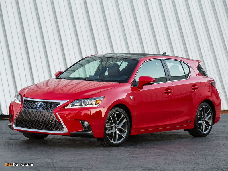 Images of Lexus CT 200h F-Sport 2014 (800 x 600)